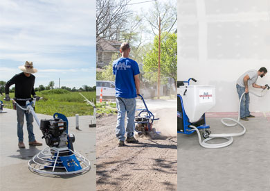 End of Season Concrete Equipment Sale